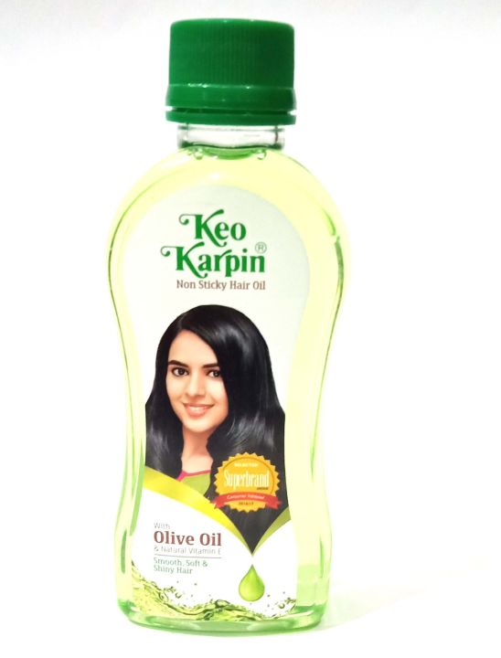 Keo Karpin Olive Oil น้ำมันมะกอกสำหรับผม 200ml