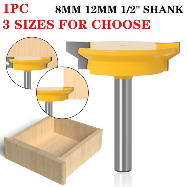 1pc-8mm-12mm-1-2-shank-reversible-drawer-front-joint-wood-router-bit-ทังสเตนคาร์ไบด์ลิ้นชักล็อคเครื่องตัดบิตสําหรับไม้