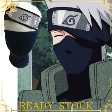 Naruto Kakashi Kunai Anime Face Mask
