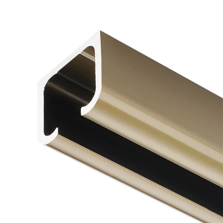 Hanging wheel sliding door rail track slide solid glass hanging pulley