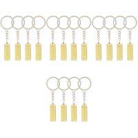 16 Pcs Instrument Keychain Metal Keyring Kid Wallet Harmonica Pendants Decorate Favors Hanging