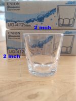 **ยกกล่อง 6 ใบ แก้วเป๊ก แก้วช็อต 2 oz. union glass UG-412