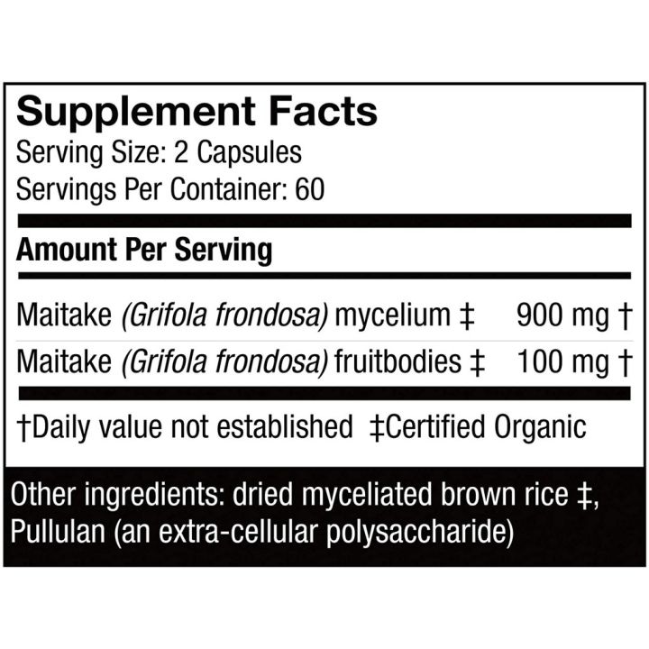 เห็ดไมตาเกะ-maitake-120-veggie-caps-host-defense-mushrooms