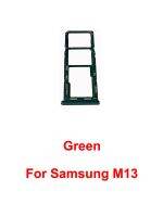 สำหรับ Samsung Galaxy M13 M23 M53 M33 4G 5G ของแท้ชิ้นส่วนใหม่สำหรับใส่ซิมถาดชิปการ์ดรีดเดอร์ SD