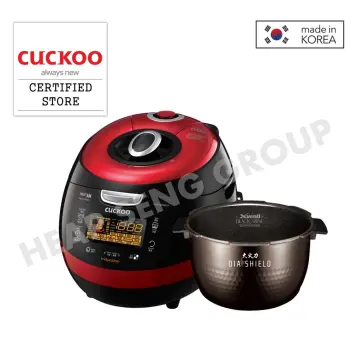 Cuckoo Electric Induction Heating Pressure Rice Cooker CRP-HZ0683FR (Red)