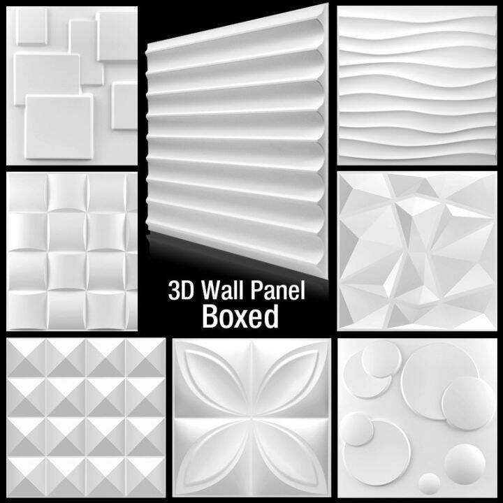 ∋ 3D PVC Wall Panels Mold Plaster Wall Stone Wall Art Decor Plastic