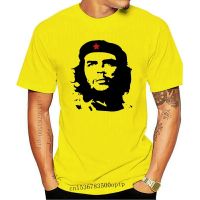 Tee Che Guevara Black Tshirt Silhouette Iconic Retro Political Revolution Cuba