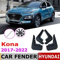 Car Mudflaps For Hyundai Kona 2022 Essories Kauai 2021 2020 2019 Front Rear Fender Mud Guard Flap Splash Flaps Mudguard