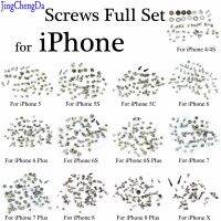 JCD Screws Screw Set Repair bolt Parts for iPhone 4 5C 5S 5G 6G 6s 7 7plus 8 X