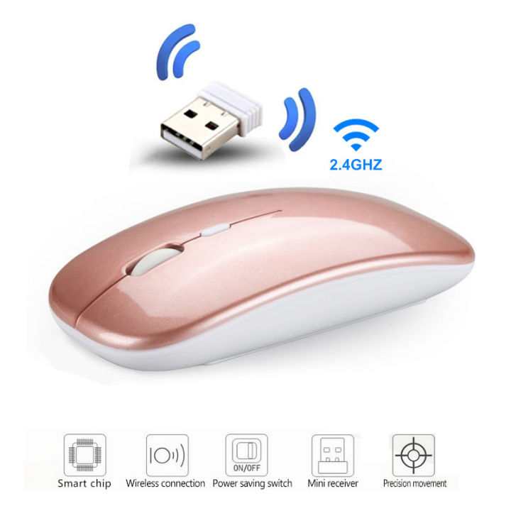 รุ่น-2-4g-wireless-silent-optical-mouse-เมาส์ไร้สาย-คลิกไร้เสียง-สีดำ-ฟรี-แบตเตอรี่ขนาด-aa-ใช้กับ-คอมพิวเตอร์-เม้าส์มาตรฐาน-ใช้งานง่าย