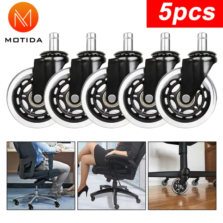Mesh Office Chair Swivel Chair Spare Parts 5-star Tripod Wheels Metal Base  Gas Bar Chair Accessories | Lazada PH