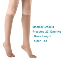 Compression Socks High Quality Grade II 22-32mmHg Treatment Varicose Vein Stockings Unisex Elastic Pressure Stockings