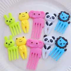 Kitchen Gadgets Bento Eyes Mini Fruit Fruit Cartoon Children'S Sign Sign  Fork Cute Kitchen，Dining & Bar Kitchen Accessories Kitchen Organization 