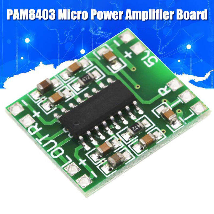 Minerally 2 5 5V Miniture Mini Digital Audio Amplifier Board 2x3W minerally-2-5-5v-miniture-mini-digital-audio-amplifier-board-2x3w