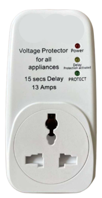 อุปกรณ์กันไฟตก-ไฟเกิน-ไฟกระชาก-ปลั๊กตู้เย็น-ปลั๊กตู้แช่-voltage-protector-surge-protector