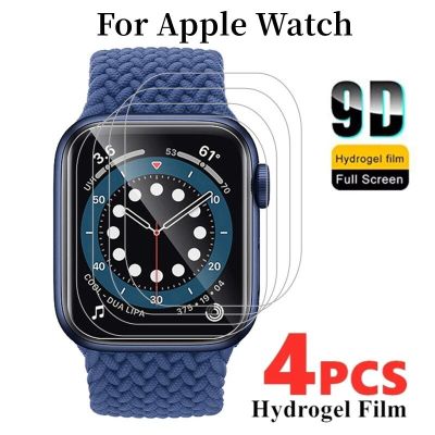 Screen Protector Clear For Apple Watch ultra 8 7 6 SE 5 3 Clear Protective Film iWatch Series 49mm 45mm 41mm 44mm 40mm 42mm 38mm Screen Protectors
