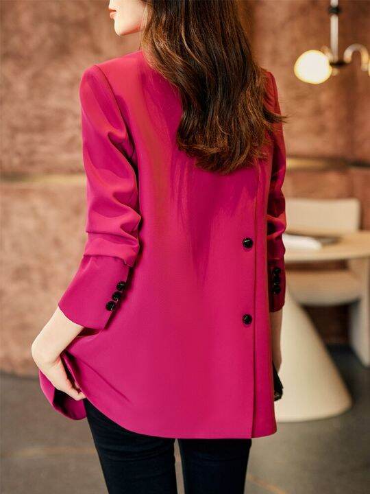 new-arrival-autumn-winter-women-ladies-blazer-pink-black-coffee-female-long-sleeve-solid-casual-jacket-coat