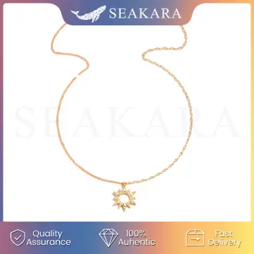 Multi Layer Sun Flower Necklace - Best Price in Singapore - Jan