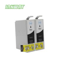 หมึก WAY 2 Pcs T1371เปลี่ยนตลับหมึกสำหรับ Epson K100 K200 K300 K105 K205 K305