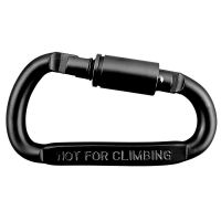 พวงกุญแจ คาราบิเนอร์ Carabiners รูปตัว D สำหรับกิจกรรมกลางแจ้ง  Aluminum Alloy D-ring Locking Carabiner Screw Lock Hanging Hook Buckle Keychain for Outdoor Camping Hiking SP111