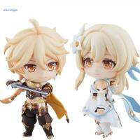 ของขวัญจาก JUNNYA ตุ๊กตาของเล่นเเบบจิ๋วเเบบเเบบเอเธอร์โมเดลของเล่นฟิกเกอร์ตัวการ์ตูนตุ๊กตา PVC เจนชิน