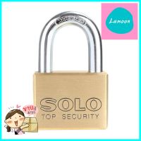 กุญแจลูกปืน SOLO 4507SQ-45 45 มม. สีทองเหลืองPADLOCK SOLO 4507SQ-45 45MM BRASS **ทักแชทได้ค่ะ ยินดีบริการ**