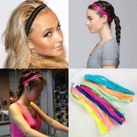 Elastic Headbands 2 in 1 Bandana Sports Yoga Accessory Dance Biker Wide Headband Stretch Ribbon Cotton Hairband hair accessories