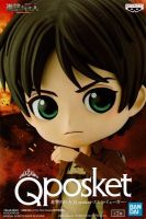 Eren ของแท้ JP - Q Posket Banpresto [โมเดล Attack on Titan]