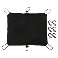 【hot】♠❈❖  Elastic Motorcycle Accessories Luggage Cover Net Helmet Holder Tail 6 Hooks Motor Parts New