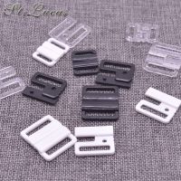 【YF】 10pcs/lot 14mm/20mm Craft Plastic White Rectangle Tape Closure Hook   Clasp Waist Extenders Sewing On Clothes Bra Clip Hooks