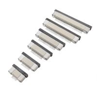 10Pcs/lot FFC FPC Cable PCB Connector 0.5mm Pitch Socket 4P 6P 8P 10P 12P14P 16P 18P 20P 24P 26P 30P 32P 34P 40P 50Pin