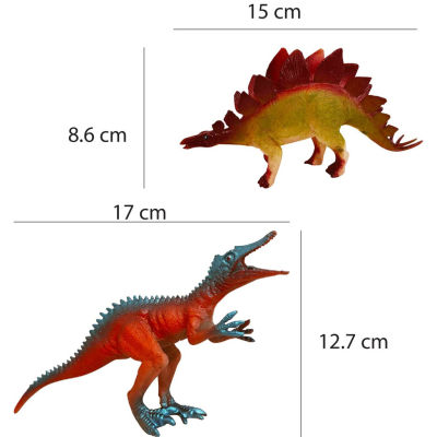 ของเล่นเด็ก ไดโนเสาร์ 8 สายพันธุ์ 24ตัว  1กล่อง ไดโนเสาร ไดโนเสา ไดโนเสาร์  ที เร็กซ์ ไทเซราทอป ทีเร็กซ์