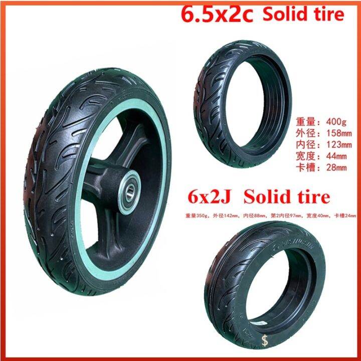 Electric Scooter Tire 6.5Inch Solid Tire 6.5X2c/6X2j Non Pneumatic
