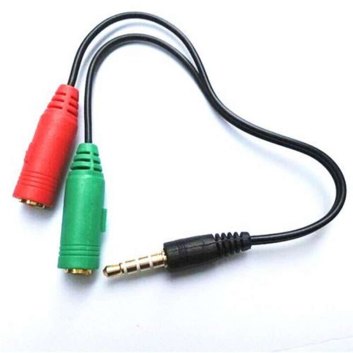 cable-y-small-talk-and-mic-3-5-mm-สายแปลงหูฟังคอมที่มี-2-เเจ็คให้ใช้กับสมาร์ทโฟน-สีดำ