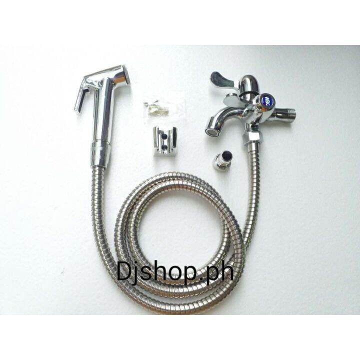 1 Set Bidet With Hose And Dual Faucet SET Lazada PH