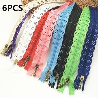 【CW】 6pcs/lot random25cm zippers lace nylon finish zipper for sewing wedding dress AA7452