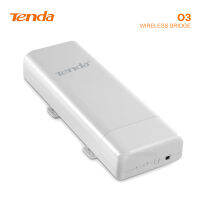 Tenda O3 2.4Ghz จุดต่อจุดสะพานไร้สาย 5Km การส่งกําลังส่งการตรวจสอบลิฟต์กลางแจ้ง AP Repeater