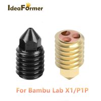 ✗ CHT Brass Nozzle for Bambu Lab x1 High Flow High Temperature 0.2/0.3/0.4/0.6/0.8mm For Bambu Lab X1/P1P Hardened Steel Nozzle