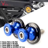 ▲♘◕ For SUZUKI V-Strom 650 V-Strom650 VStrom 1000 1050 Motorcycle Swingarm Spools Slider 8MM Swingarm Stand Screws Slider Protector