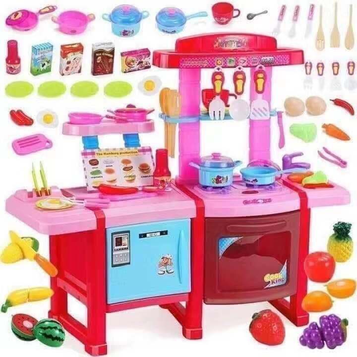 Kitchen Play set Big w/light and Sound Lazada PH