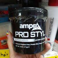 Ampro Pro Styl Protein Super Hold Styling Gel, 6 Ounce

เจลดำ เจลฝาดำ  171ก.