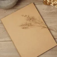 Handmade DIY Album Retro Kraft Paper Creative Self-adhesive Film Album Wedding Growth Memorial Album Simple Literature And Art  Photo Albums