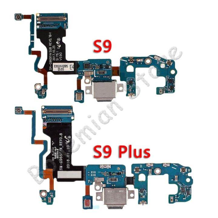 ไมโครโฟนแบบ-usb-ชาร์จได้สายแพริบบิ้นสายเคเบิ้ลยืดหยุ่นสำหรับ-samsung-galaxy-s9-plus-g965n-g965u-s9-g960f-g960n-g960u