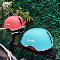 PMT E-Bike หมวกกันน็อคผู้ชายผู้หญิง EPS ความปลอดภัยเมืองเดินทางสกูตเตอร์จักรยานไฟฟ้าหมวกกันน็อคที่มีปีกปรับเมืองขี่จักรยานหมวกกันน็อค