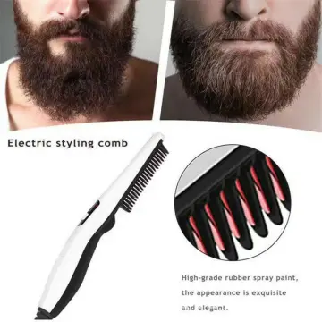 Electric hair 2024 brush for men