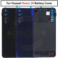 【☑Fast Delivery☑】 xuren5304977 Honor20ฝาครอบกระจกด้านหลังสำหรับ6.26Quot; Huawei Honor 20 Cover กรอบหลัง Honor 20กระจกหลังเคสที่อยู่อาศัยประตูที่มีกาว