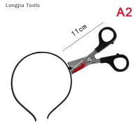 Longjia Tools ที่คาดผมฮาโลวีนปาร์ตี้ฮาโลวีนปาร์ตี้งานคอสเพลย์มีดเลื่อยขวานปลอมเลือดสยองขวัญ