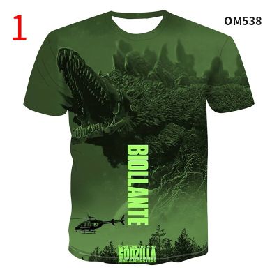 New Fashion Casual 3D Open Front Short Sleeve Round Neck Plus Size Heavy Duty 3D Digital Printing T-shirt