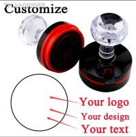 ☞﹊♛ Personalized Logo Self inking Stamp Customized Photosensitive ink Stamp Your design picture