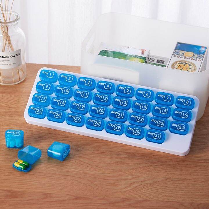 lz-31-grids-pill-box-case-container-organizer-travel-pill-case-storage-box-one-month-pill-medicine-dispenser-tablet